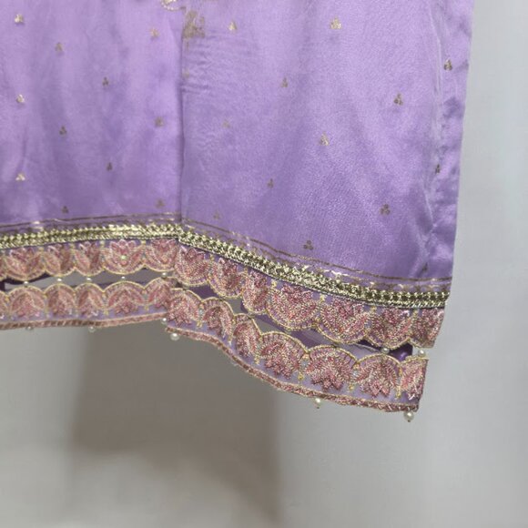 Sapphire Shalwar Kameez (2pcs) Pakistani / Indian Suit Small - Picture 5 of 5